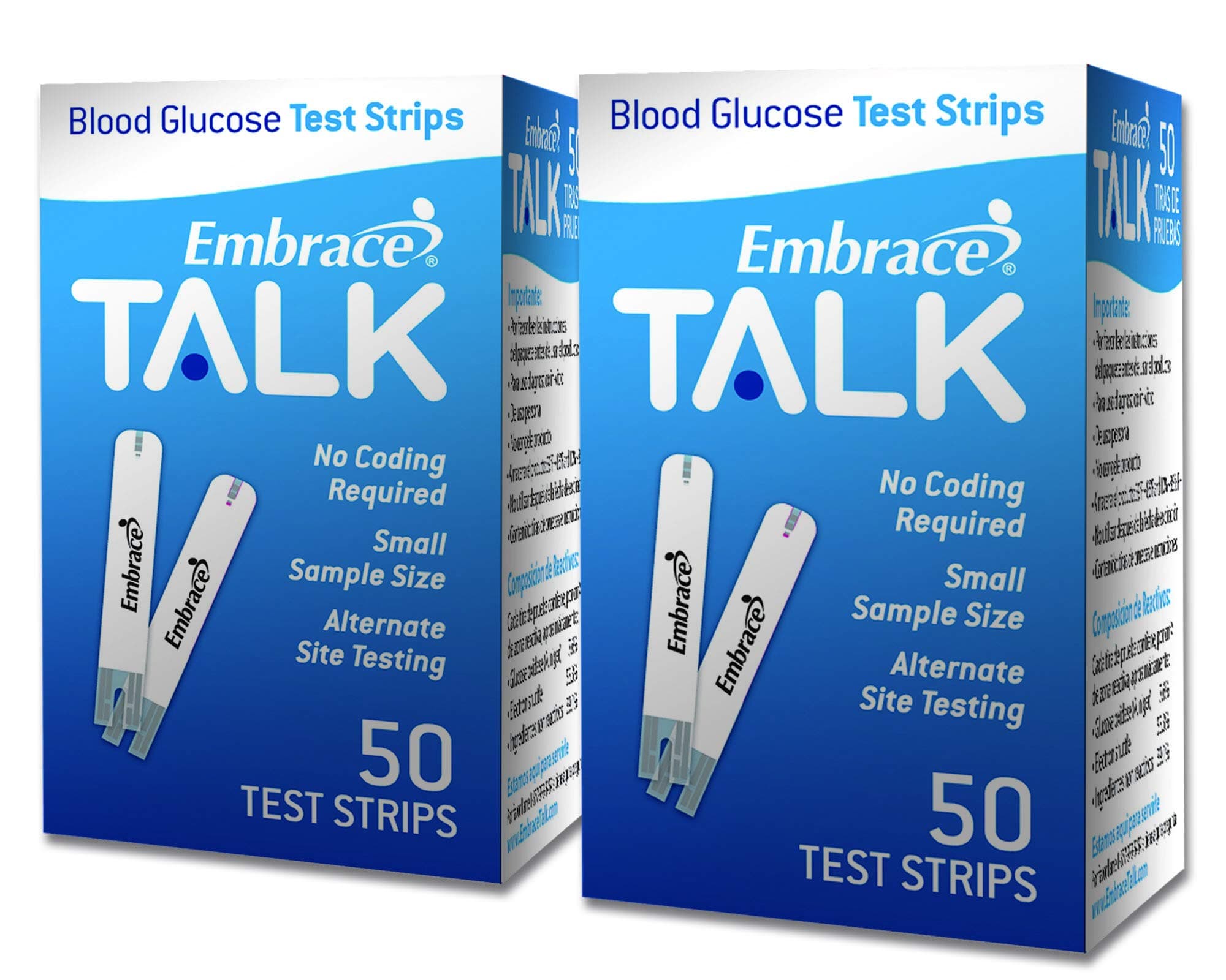 Talk Blood Glucose Test Strips 100ct