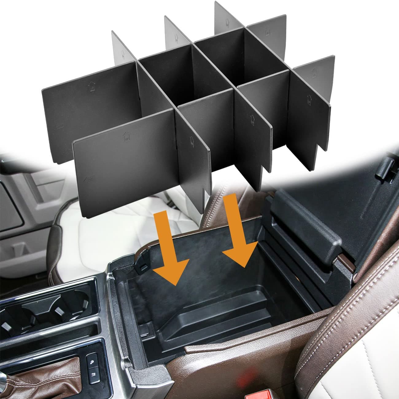 2015-2020 Center Console Organizer Dividers