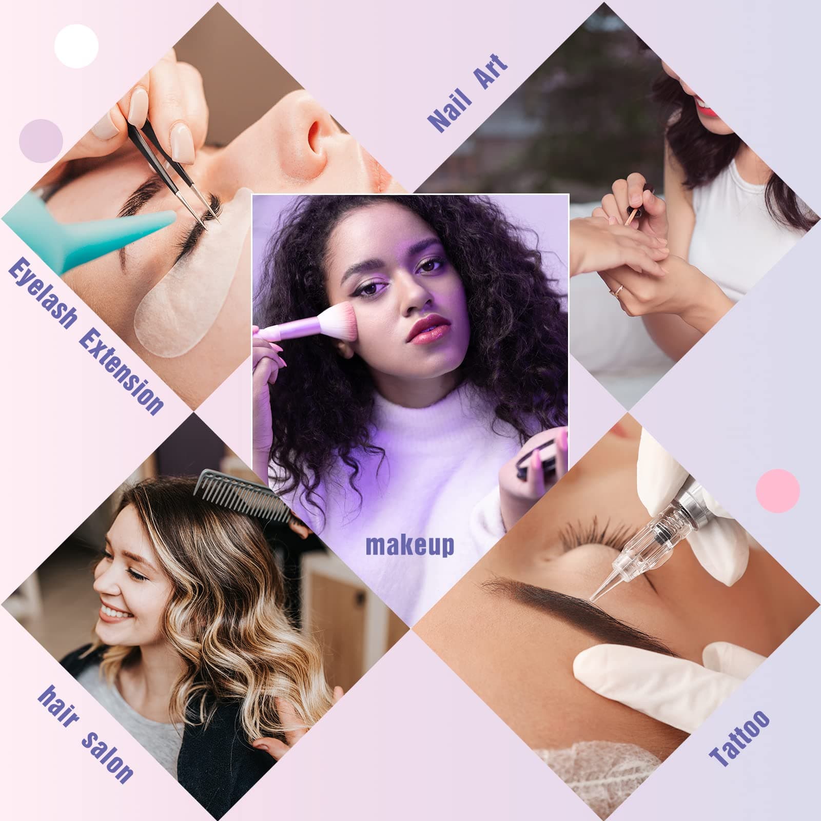 Adazzo Professional Rolling Makeup Train Case with Drawers, Large Cosmetic Trolley with Locks, Matte Pink