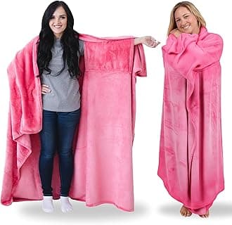 Super Blanky Wearable Blankets for Women, Adult Wearable Blanket Men, Mother's Day Gifts for Her, Wife Birthday Gift Ideas