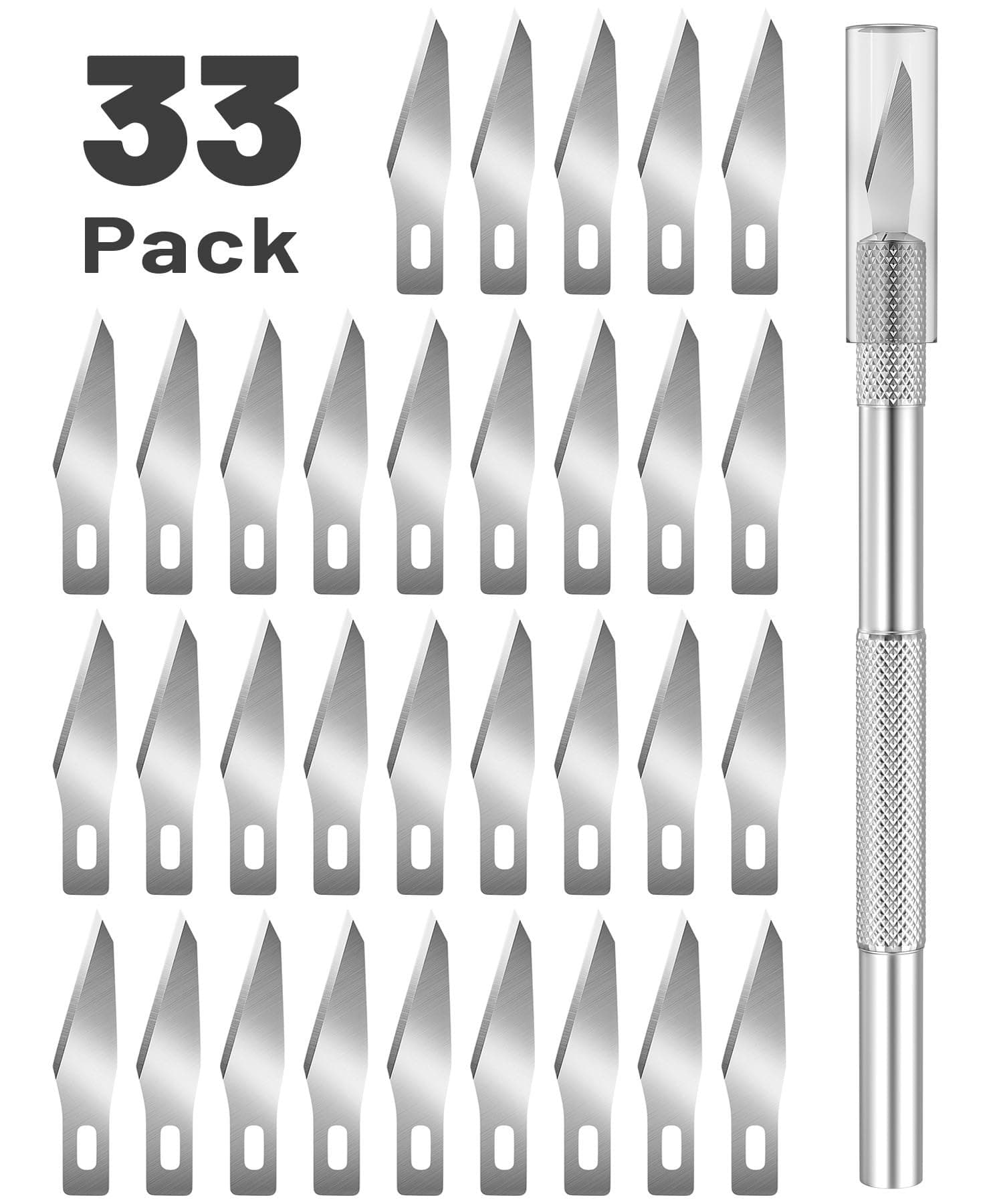 Mr. Pen- Craft Knife, 33 Pcs, Precision Knife, Craft Cutting Tools, Art Knife, Craft Knife Set, Hobby Knife Set, Scrapbook Supplies, Hobby Knife Blades, Precision Craft Knife, Scrapbooking Supplies