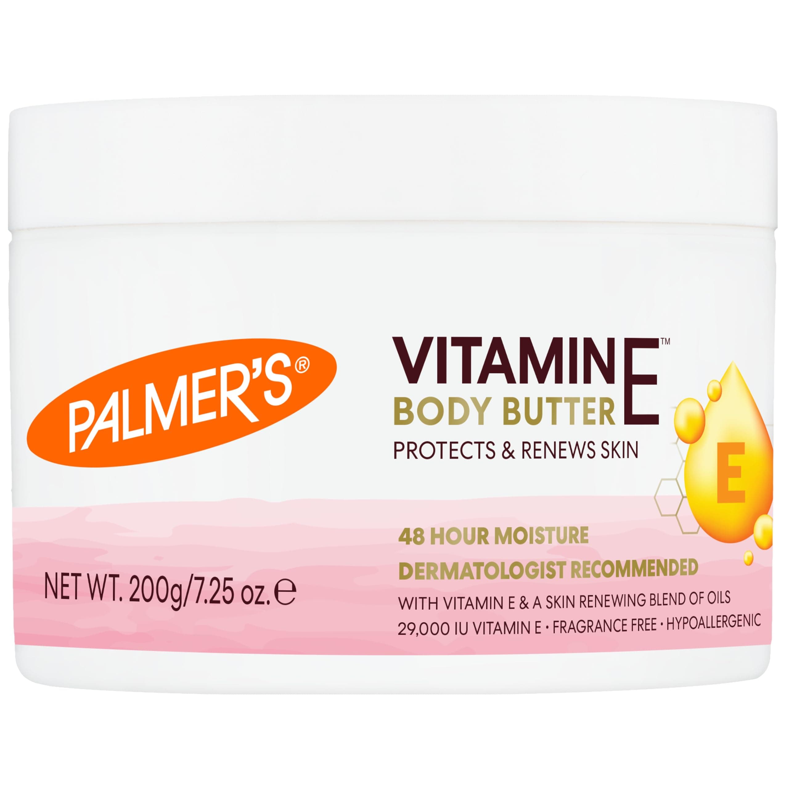 Natural Vitamin E Body Butter, 210ml