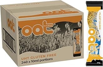 Lakeland Dairies Oat in a Stick UHT Gluten Free Oat Stick Sachets, Dairy Alternative Portions 240 x 10ml