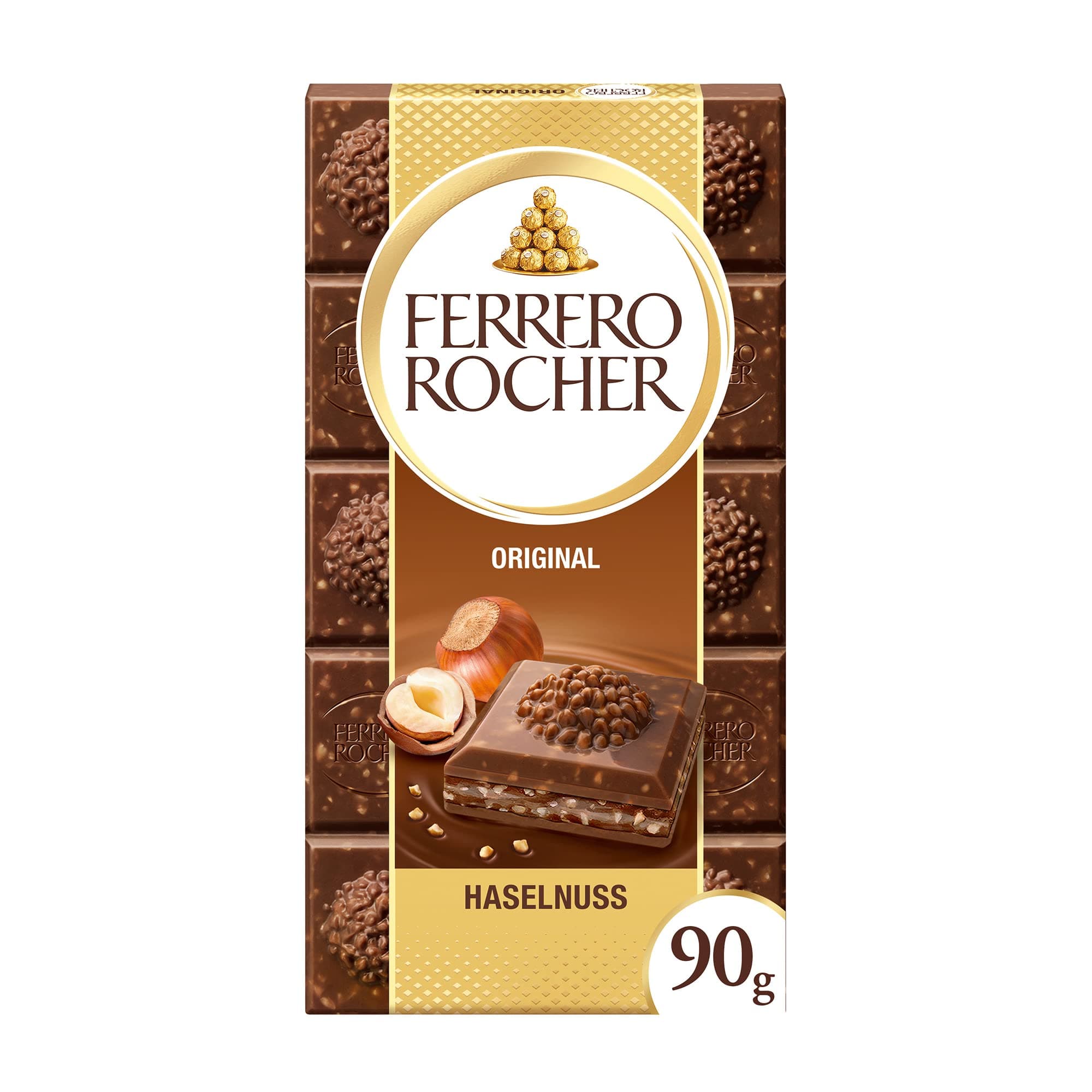 Ferrero Rocher Original Milk Chocolate ,90 Gram