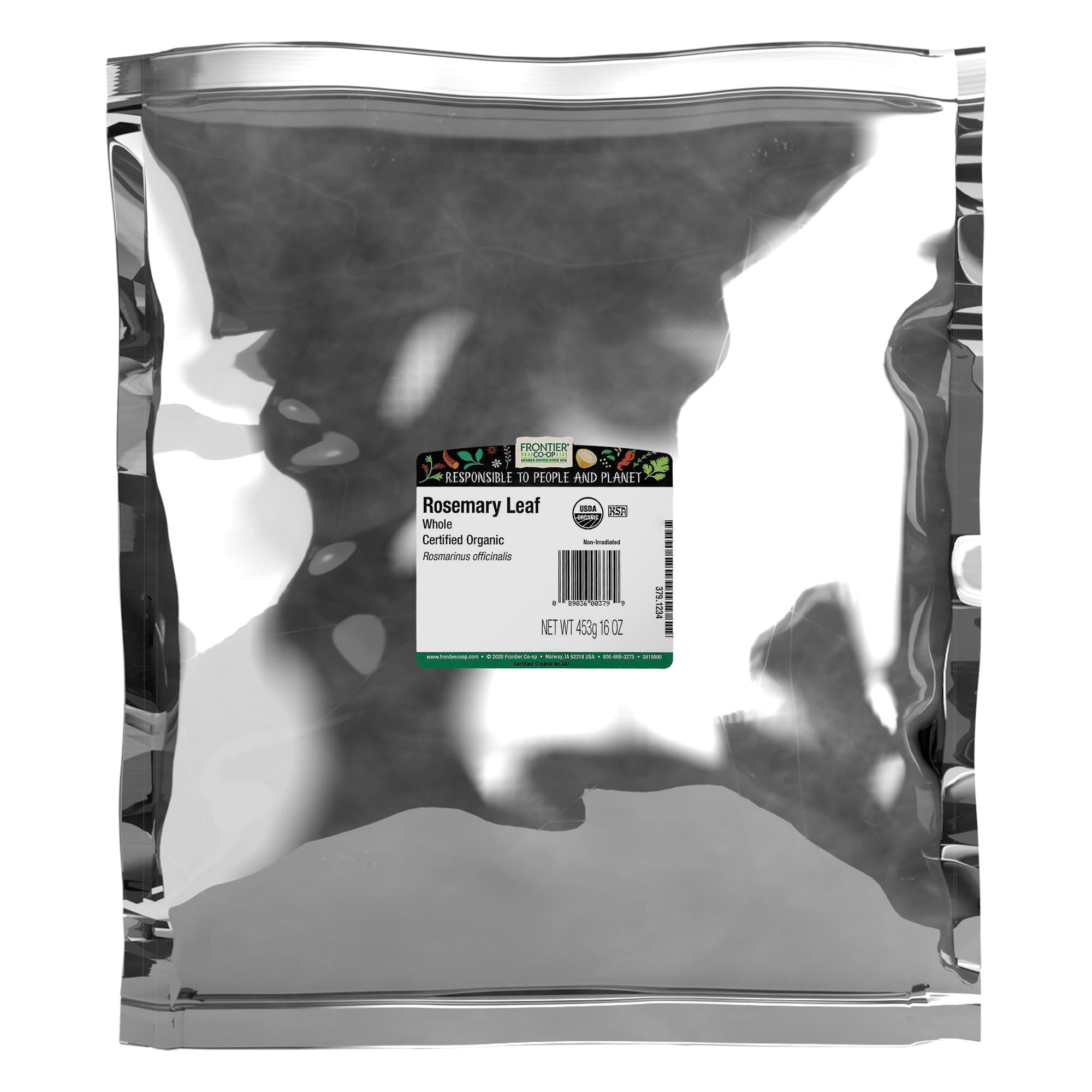 Frontier Co-op Organic Whole Rosemary Leaf 1lb