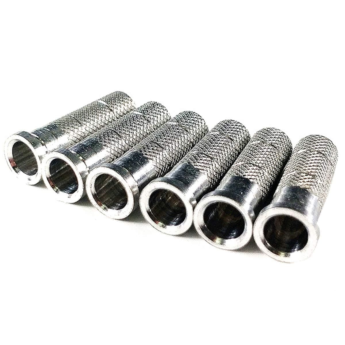 Aluminum Arrow Inserts 0.244"-.246''/6.2mm for Standard Arrows Compound Recurve Bow (24/50/100 Pack)