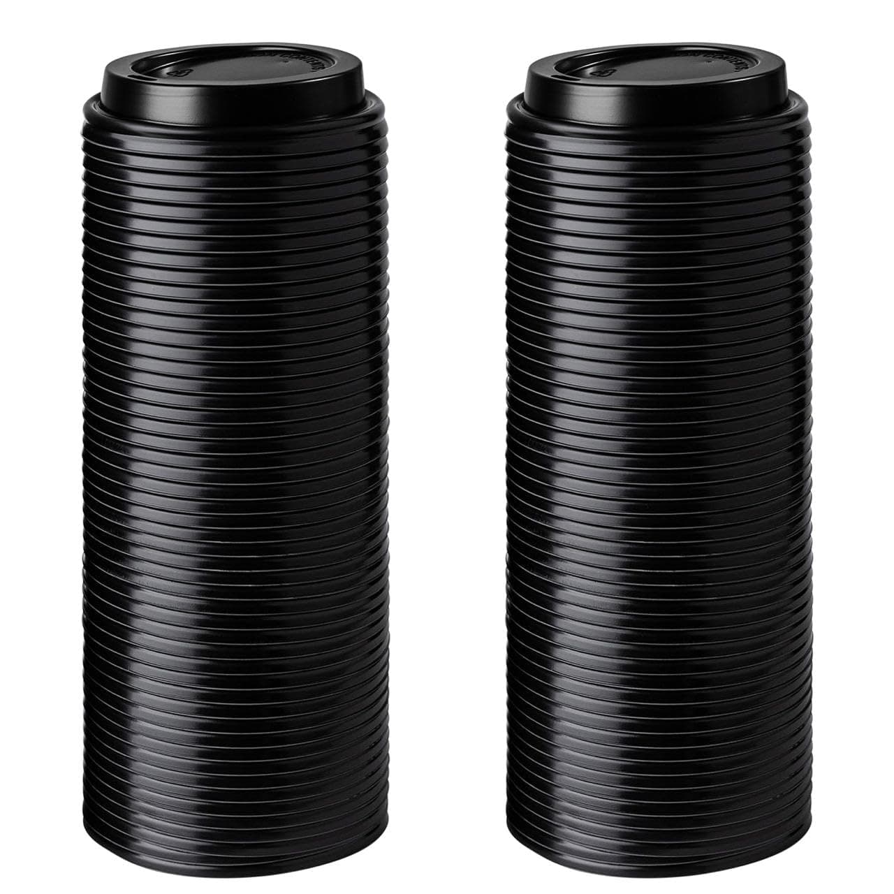 ELEGANT DISPOSABLES [200 PACK LIDS] Lids For 8 oz oz Paper Hot Cups - Coffee Cup for Espresso, Cold, or Hot Drinks, Tea, Coffee, Hot choclate