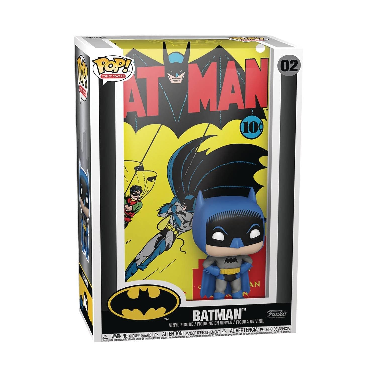 Pop! Vinyl Comic Cover: DC - Batman - DC Comics - Collectable Vinyl Figure - Gift Idea - Official Merchandise - Toys for Kids & Adults - Comic Books Fans - Model Figure for Collectors