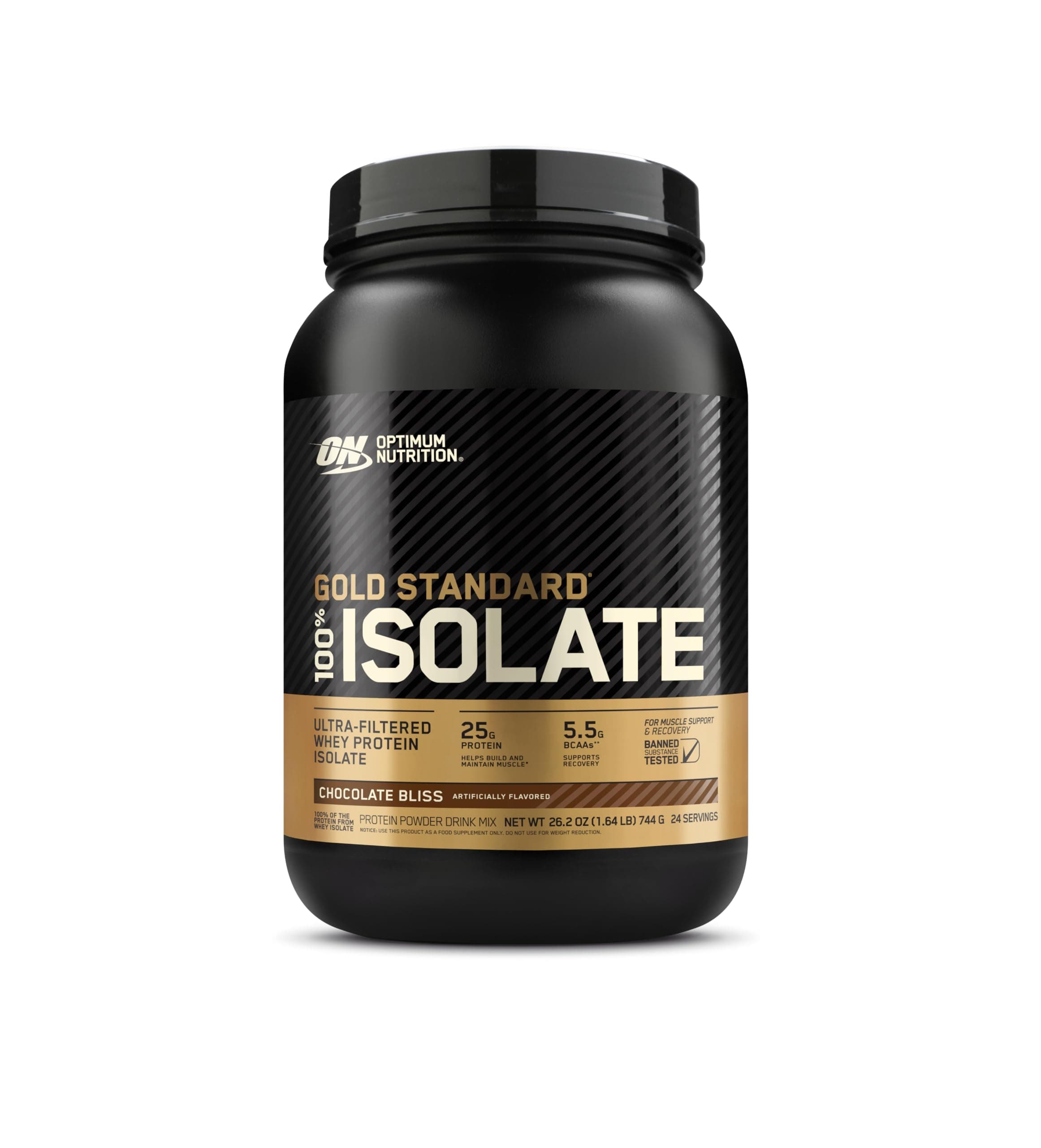 ON Gold Standard 100% Isolate, Hydrolyzed & Ultra-Filtered Whey Protein Isolate