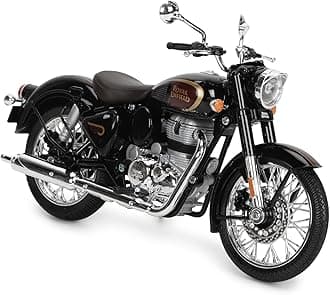 Royal Enfield Classic 350 Minitaure Halcyon Black