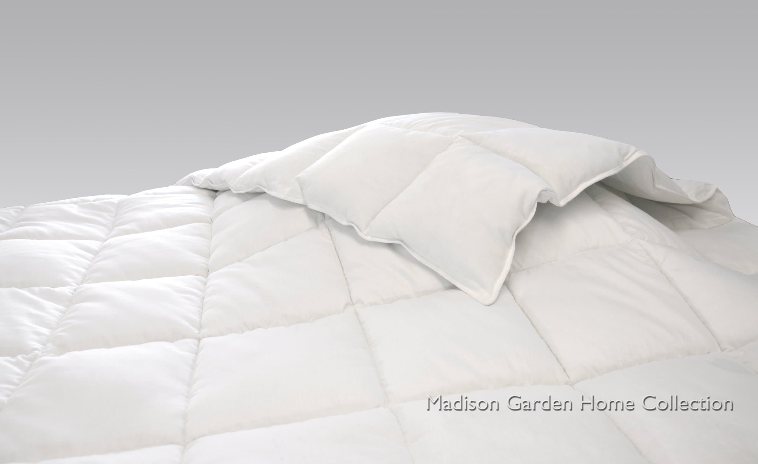 Cozy Land Premium Cotton Luxury Soft Down Alternative Oversized Comforter: Medium Weight Fluffy Hypoallergenic, Pure Cotton, Perfect for All Seasons - Full / Queen SALES