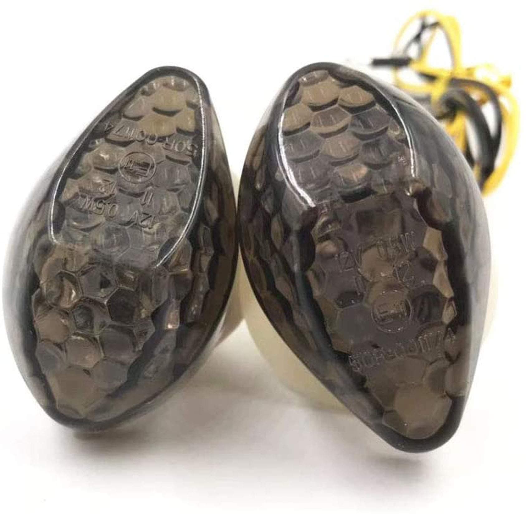 SAMDO Motorcycle LED Flush Mount Turn Signal Light Blinker Turning Lamp Smoke for Honda CBR600RR CBR1000RR CBR600F3 CBR600F4 CBR600 CBR929