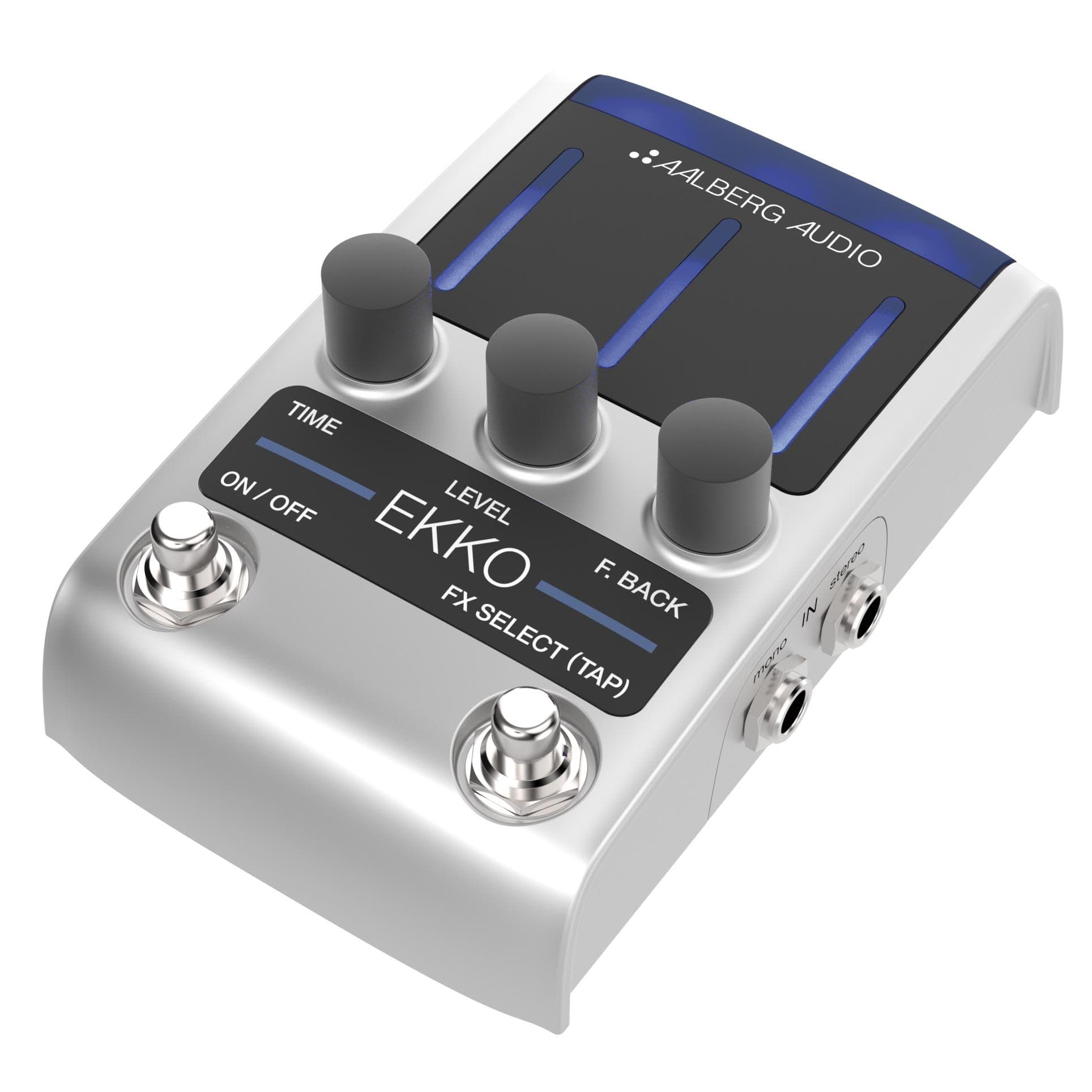 Aalberg Audio Ekko Delai Effect Pedal Grey