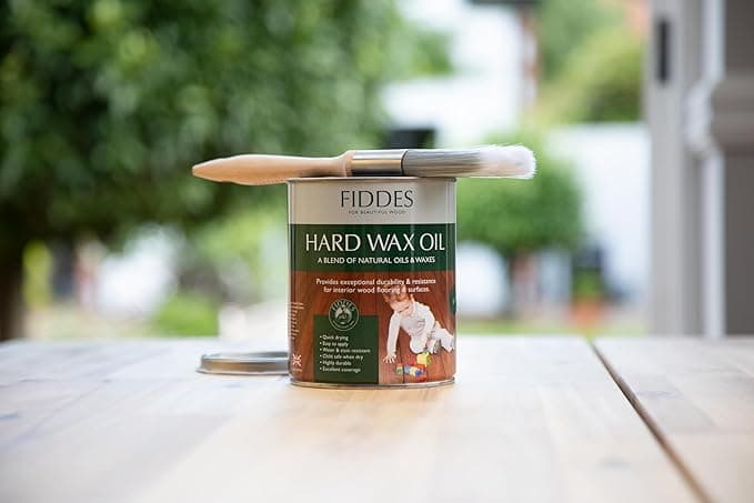 Fiddes サテン仕上げ ハードワックスオイル 250ml クリア