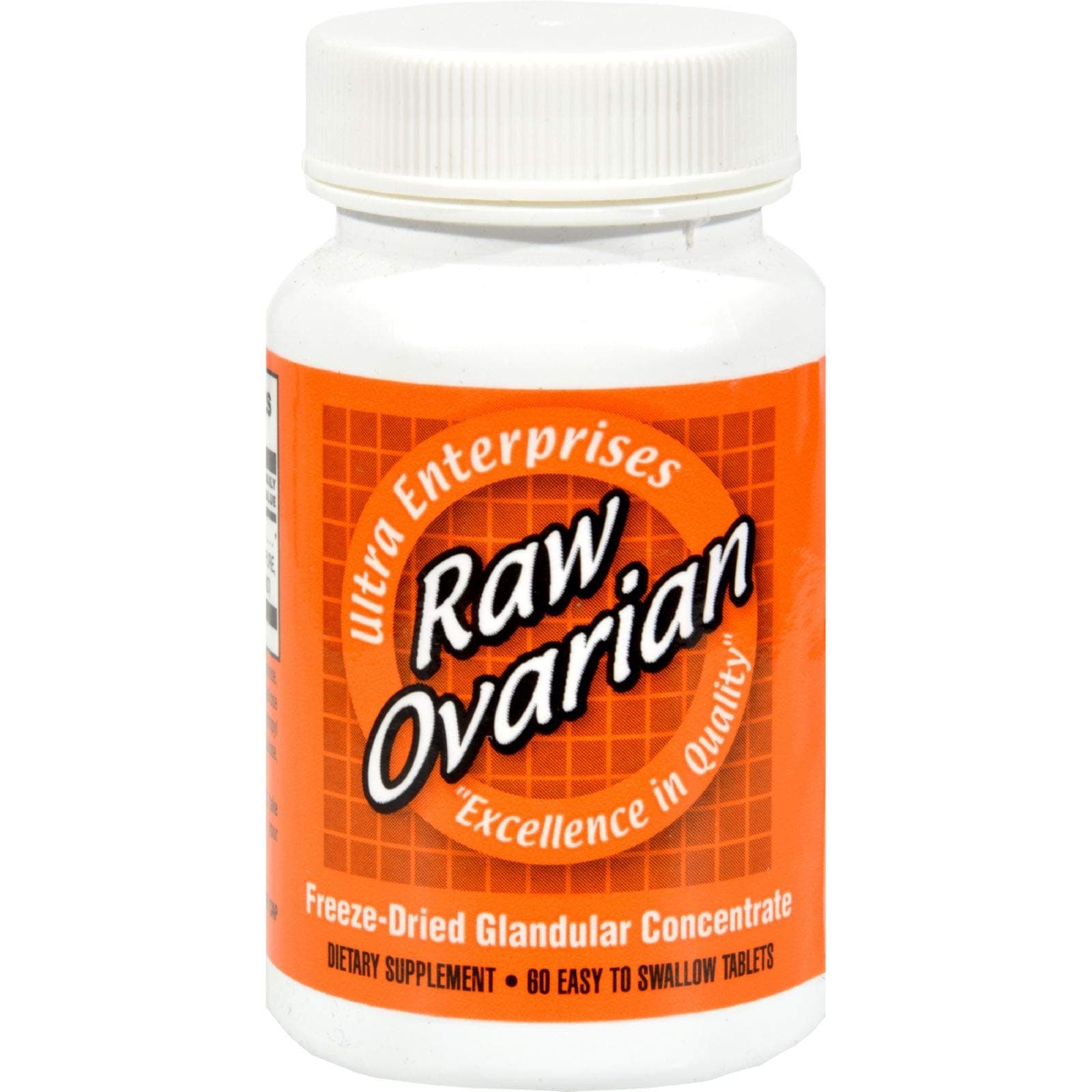 Ultra Glandulars Raw Ovarian Tablets