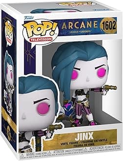 Funko POP TV: Arcane LOL - Jinx - Arcane: League of Legends - Collectable Vinyl Figure - Gift Idea - Official Merchandise - for Kids & Adults - TV Fans - Model Figure for Collectors and Display