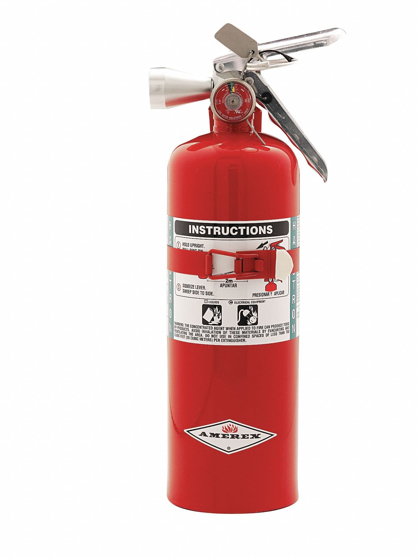 Fire Extinguisher, Halotron, ABC, 5B:C