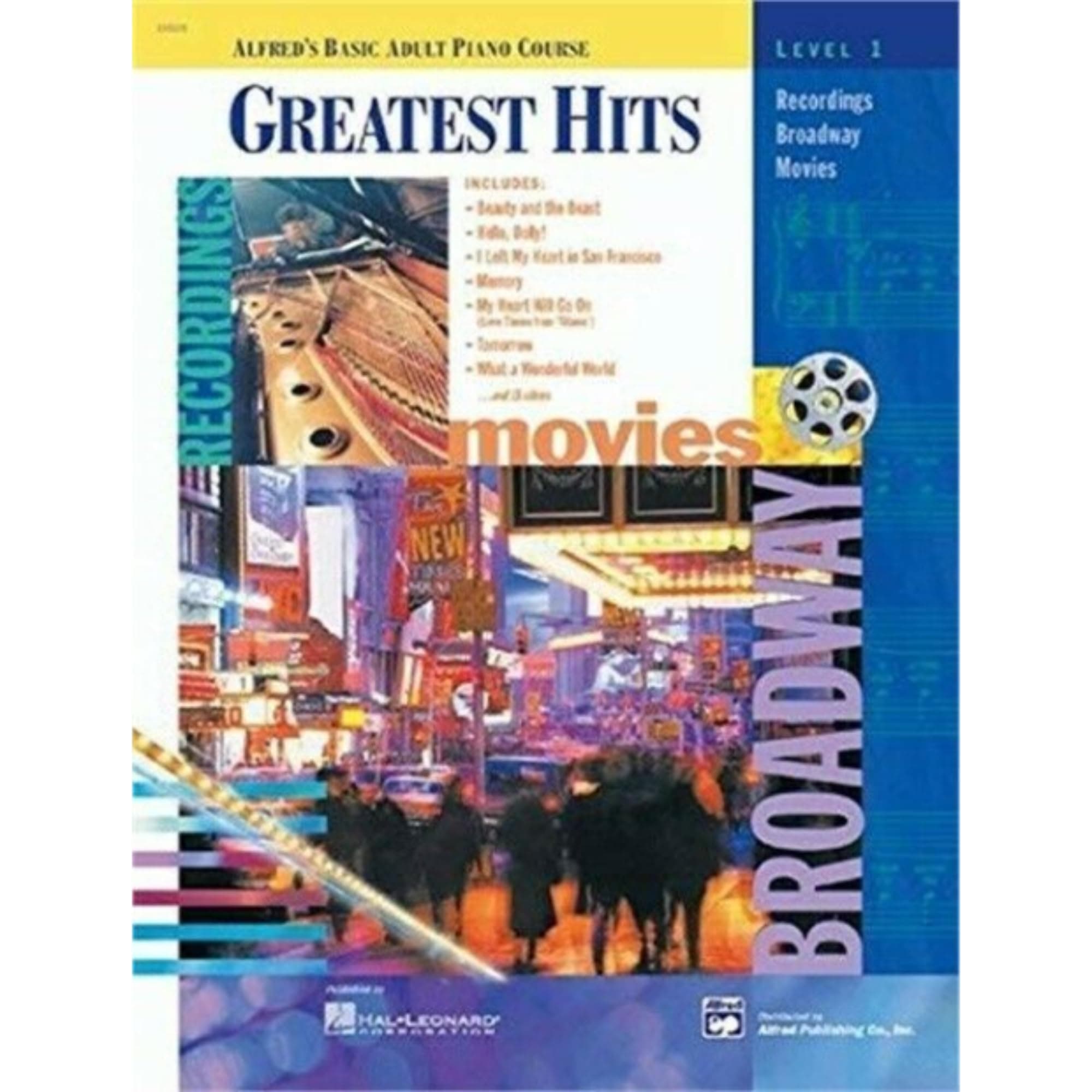 Alfred's Basic Adult Piano Course Greatest Hits, Bk 1: Book & CD (Alfred's Basic Adult Piano Course, Bk 1) Paperback – June 1, 2001