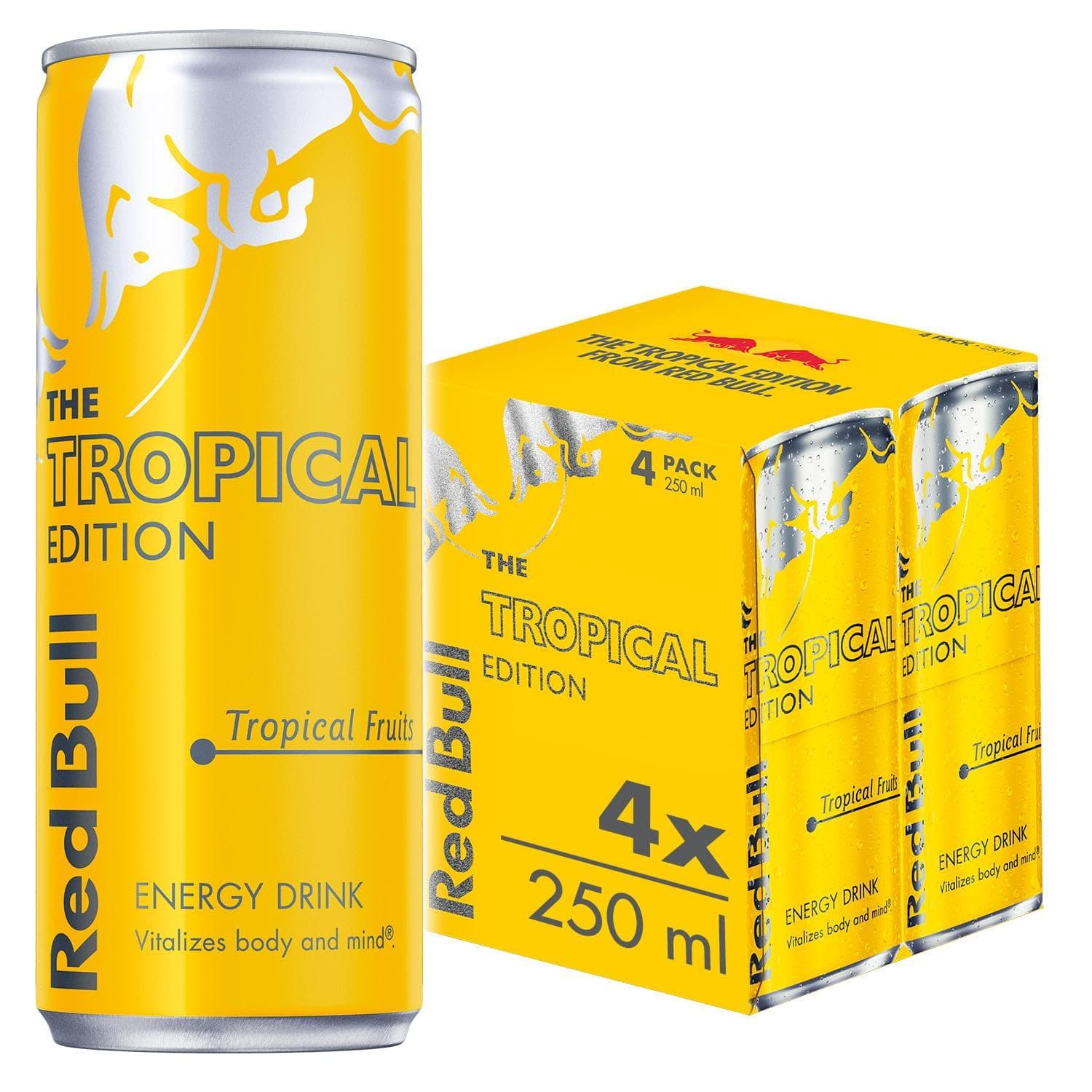 Red Bull Tropical Edition 250ml 4pk