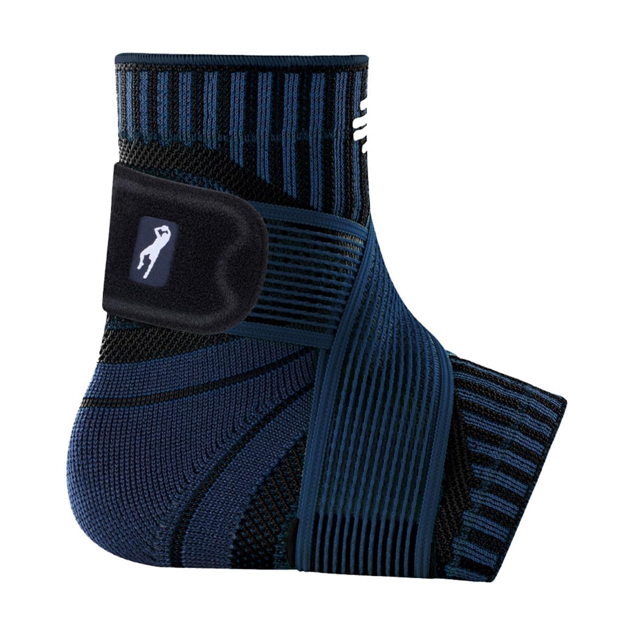 BauerfeindSports Ankle Support, Dirk Nowitzki, Navy, left, L