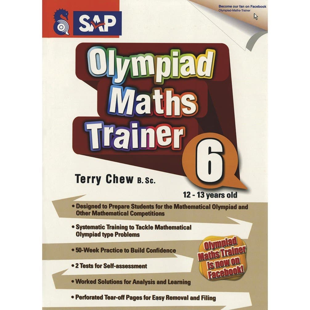 Olympiad Maths Trainer 6 (12-13 yrs) YEAR 6,7,8 Paperback – January 1, 2010