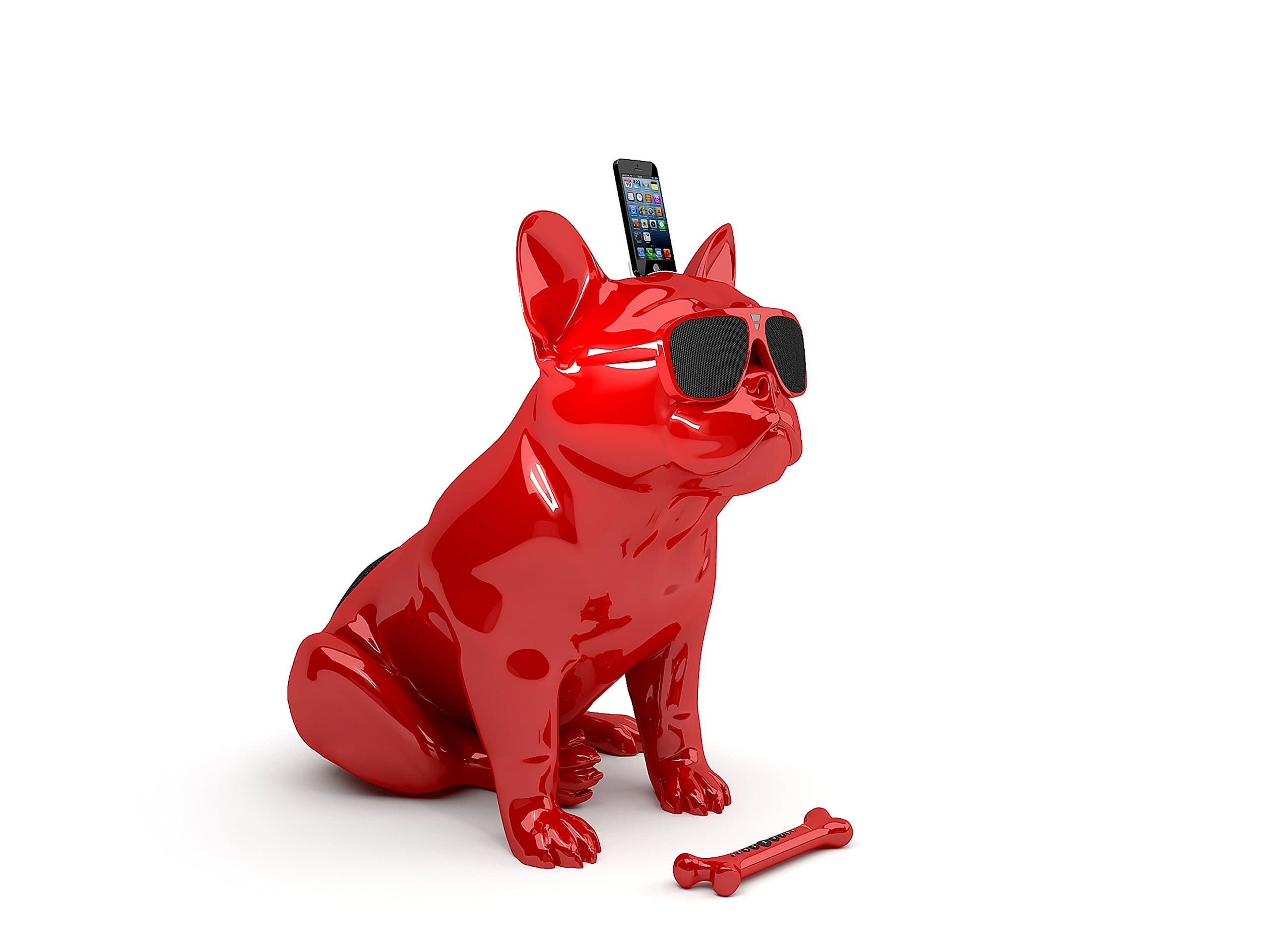 Jarre Technologies AeroBull HD 2.1 120 W Docking Speaker - Glossy Red