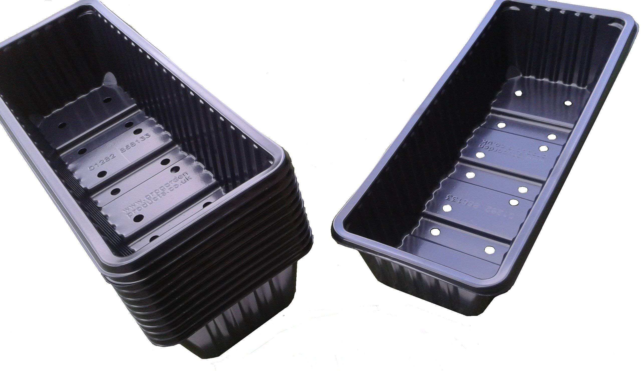 Seed Trays - Propagators for Plants - Seedling Tray - Seed Germination Kit - Seedling Pots and Trays - Planting Trays - Potting Tray - Ideal for Plant Germination Equipment 12 Pack