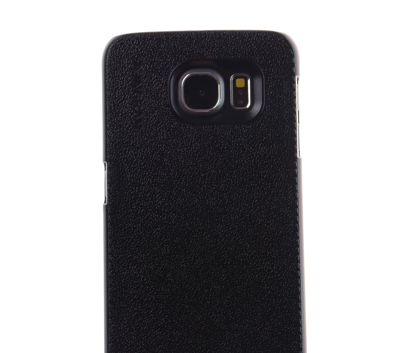 Galaxy S6 Case, Ingram [Gram1 Leather Skin] Refined Classy Rigid Hard Case Slim Fit for Samsung Galaxy S6 (Soft Black)