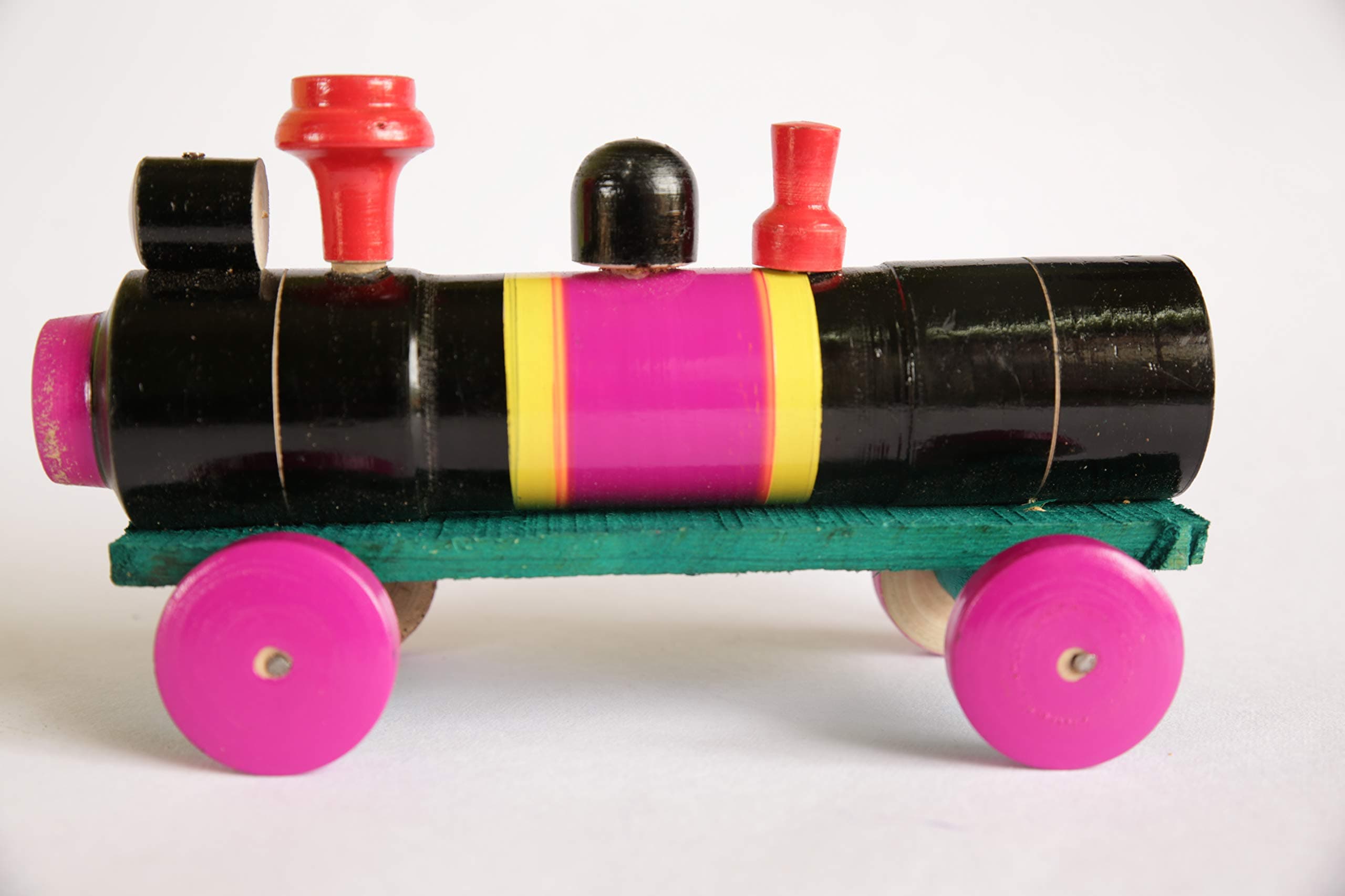 Artszone Eco Friendly Traditional kids Train engine Toy