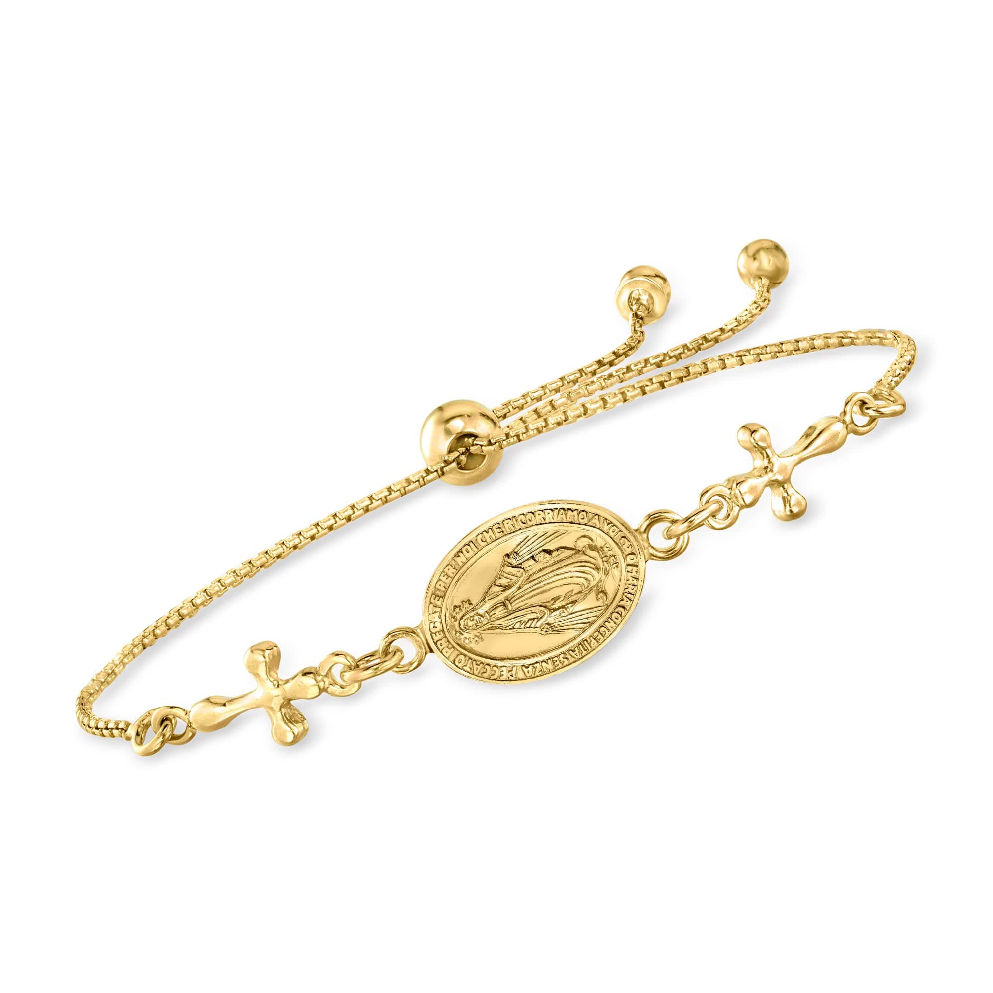 Miraculous Medal Bolo Bracelet