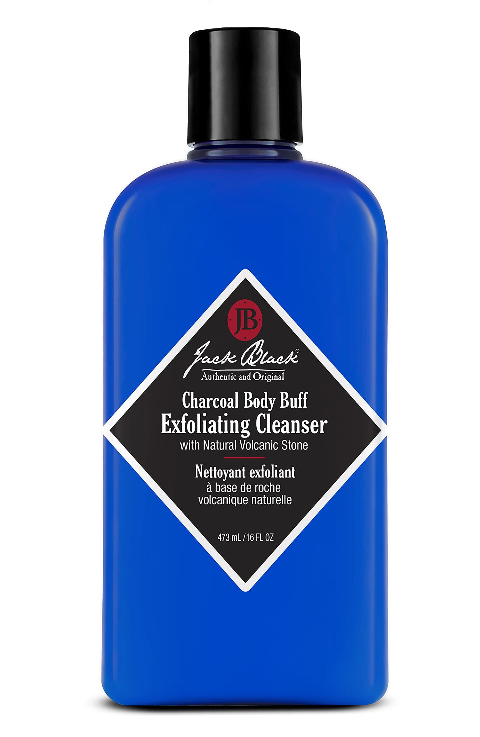 Charcoal Body Buff Exfoliating Cleanser, 16 oz.
