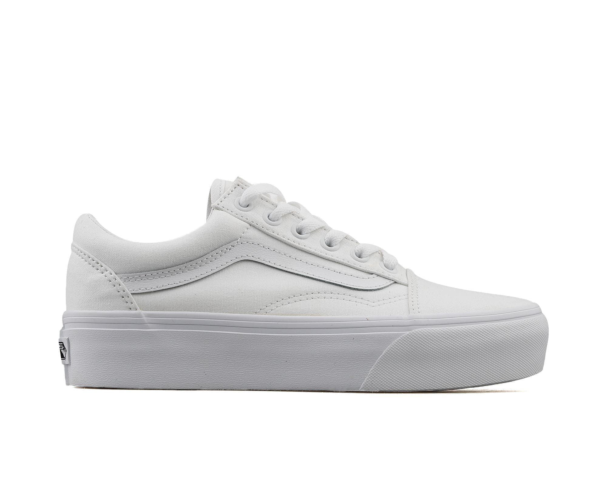 [Vans] トレーナー Old Skool ブルー ホワイト オレンジ 3 UK
