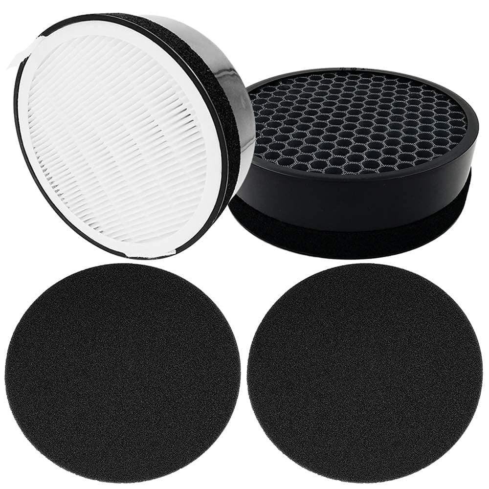 2 Set LV-H132 Air Purifier Replacement Filter, True HEPA Filter, LV-H132-RF, Compatible with Levoit LV-H132 Air Purifier