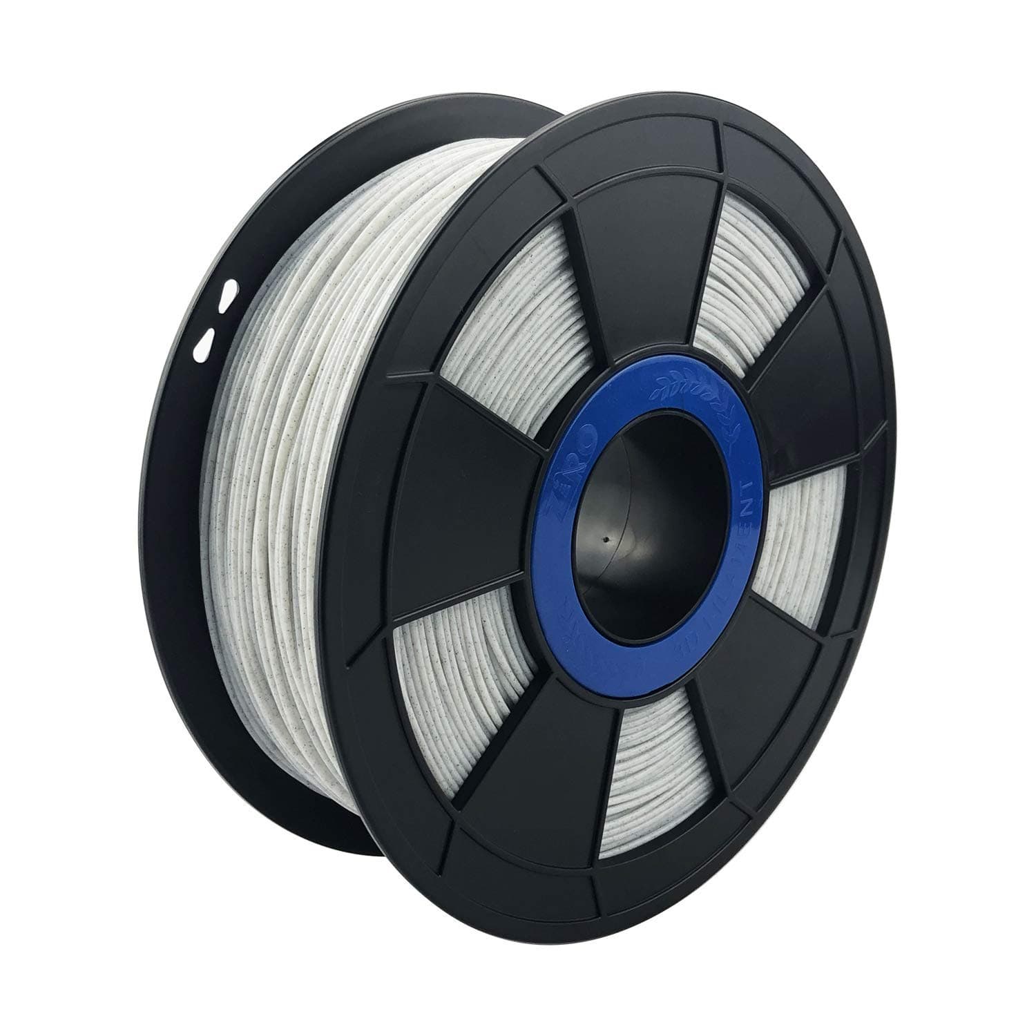 ZIRO 3D Printer Filament PLA 3.0mm(2.85mm) Marble Color 1KG(2.2lbs) - White