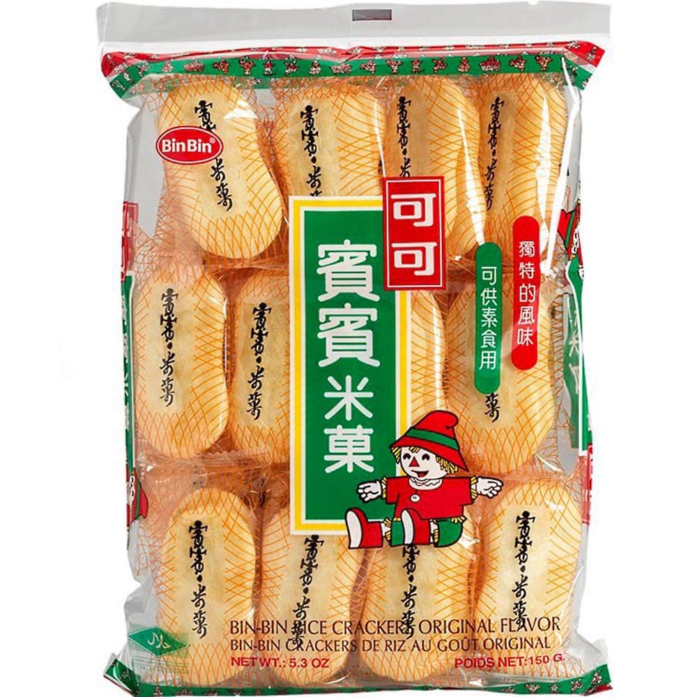 victors Bin Bin Rice Crackers Original Flavor 150G