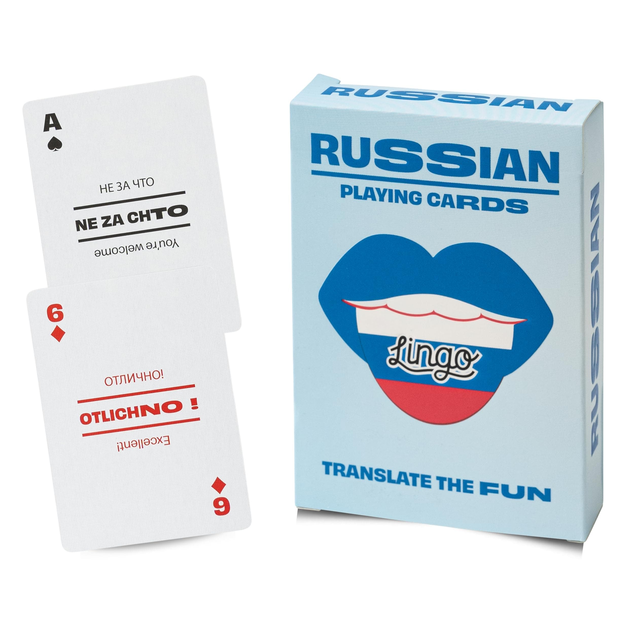 Lingo - Russian Language Playing Cards