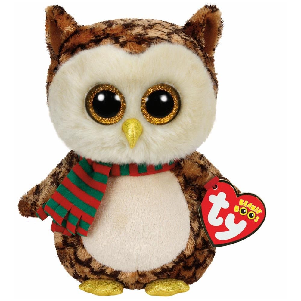 TYBeanie Boo Wise the Owl Medium 9-inch Soft Plush