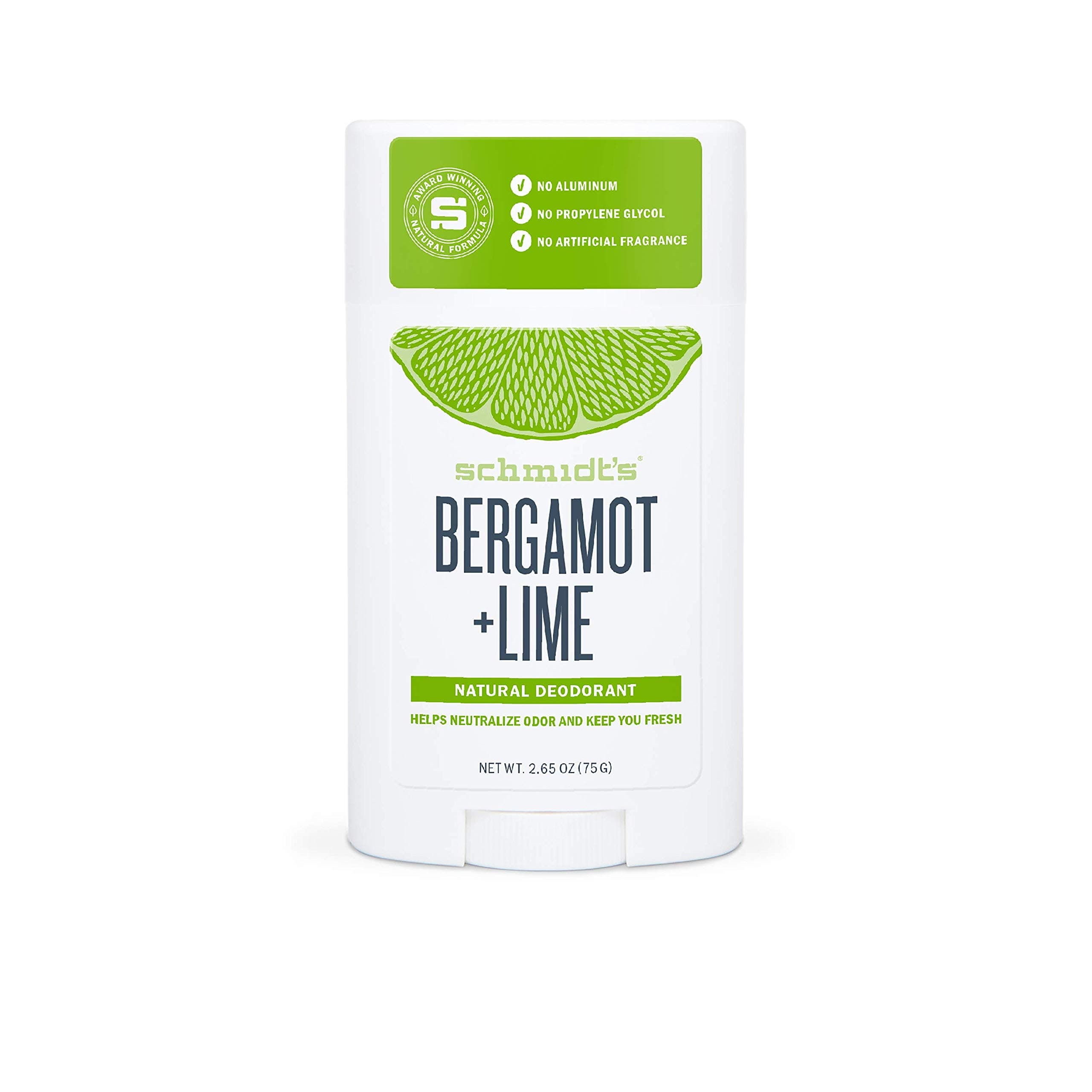 Bergamot & Lime Deodorant Stick, 75 g