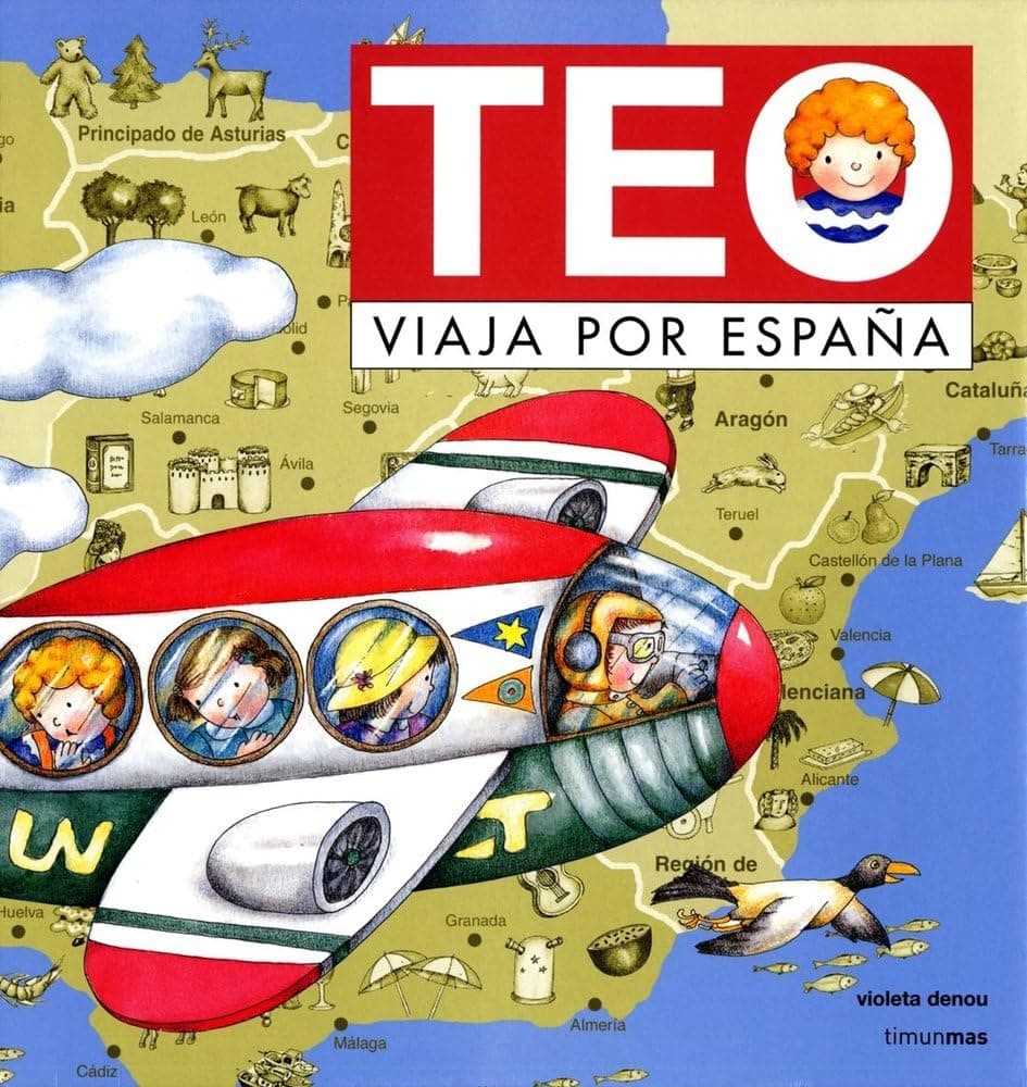 Teo viaja por España (Spanish Edition)