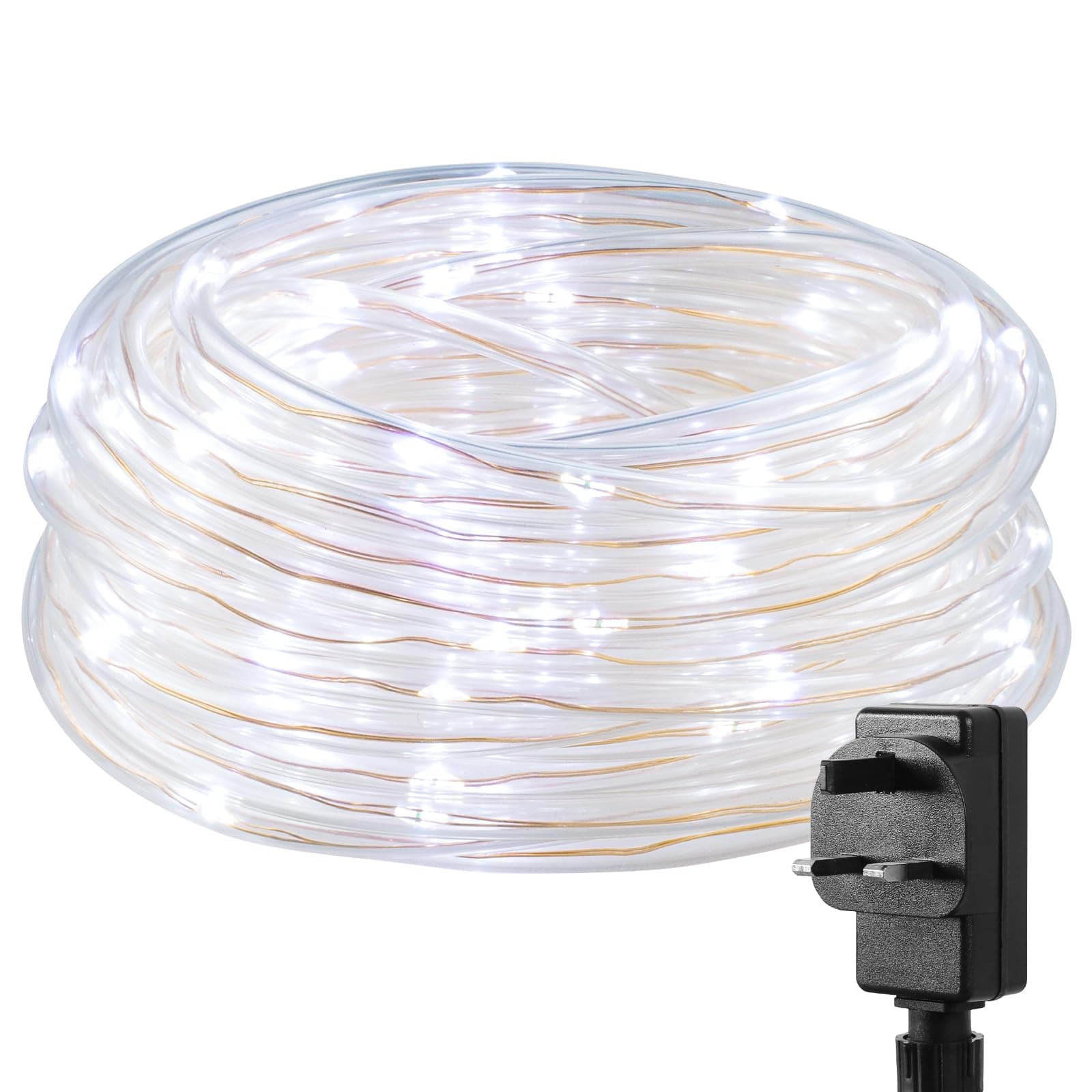 LE 10m Daylight White Rope Lights