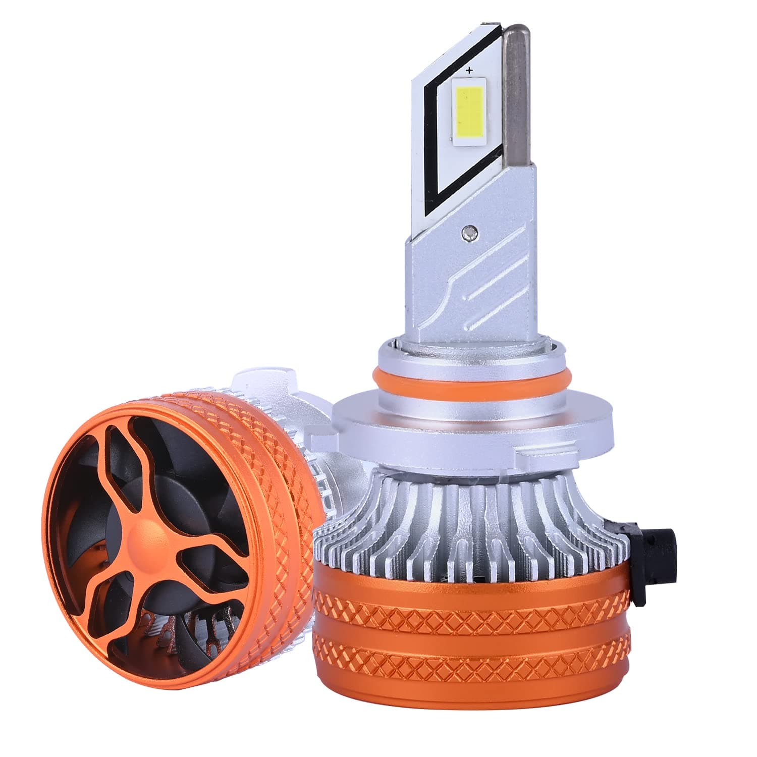 AllExtreme K11-9005 LED Headlight Conversion Kit 80W LED Chips 13000LM Headlamp Bulbs 6000k Bright Fog Light Ideal for Car (Set -2)