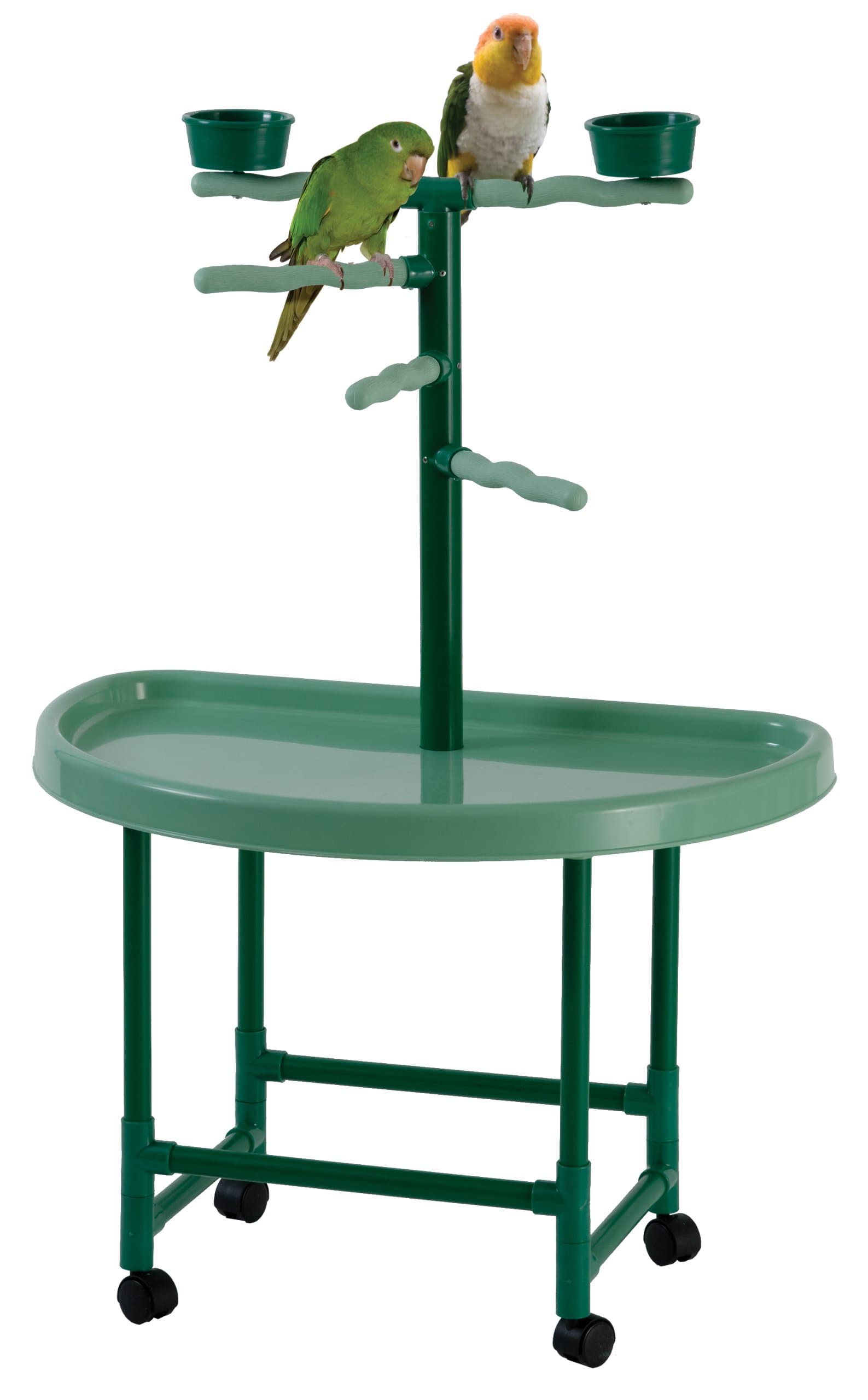 Acrobird, S Play Tower, 19 D by 28 L by 41 H, Green