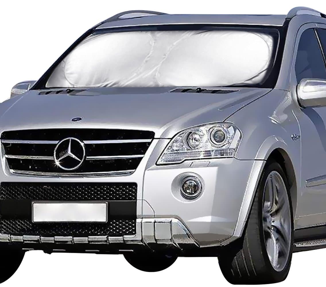 Advgears Car Windshield Sun Shade Car Window Shade Sun Visor Heat Sun Reflectors UV Reflector Shields Keeps Vehicle Cool Damage Free(Ultra-Large 70 X 35 inches)