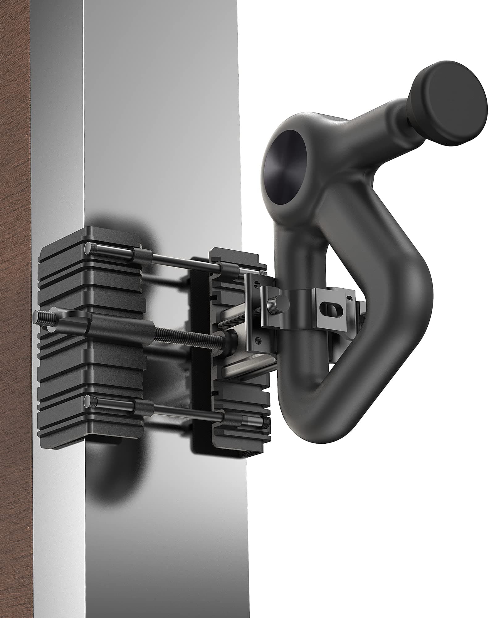 Self Massage Gun Holder PRO for Back, Muscle Hands Free Percussion, Compatible with Most Massage Gun, Design for Hard-to-Reach Area Holder ONLY