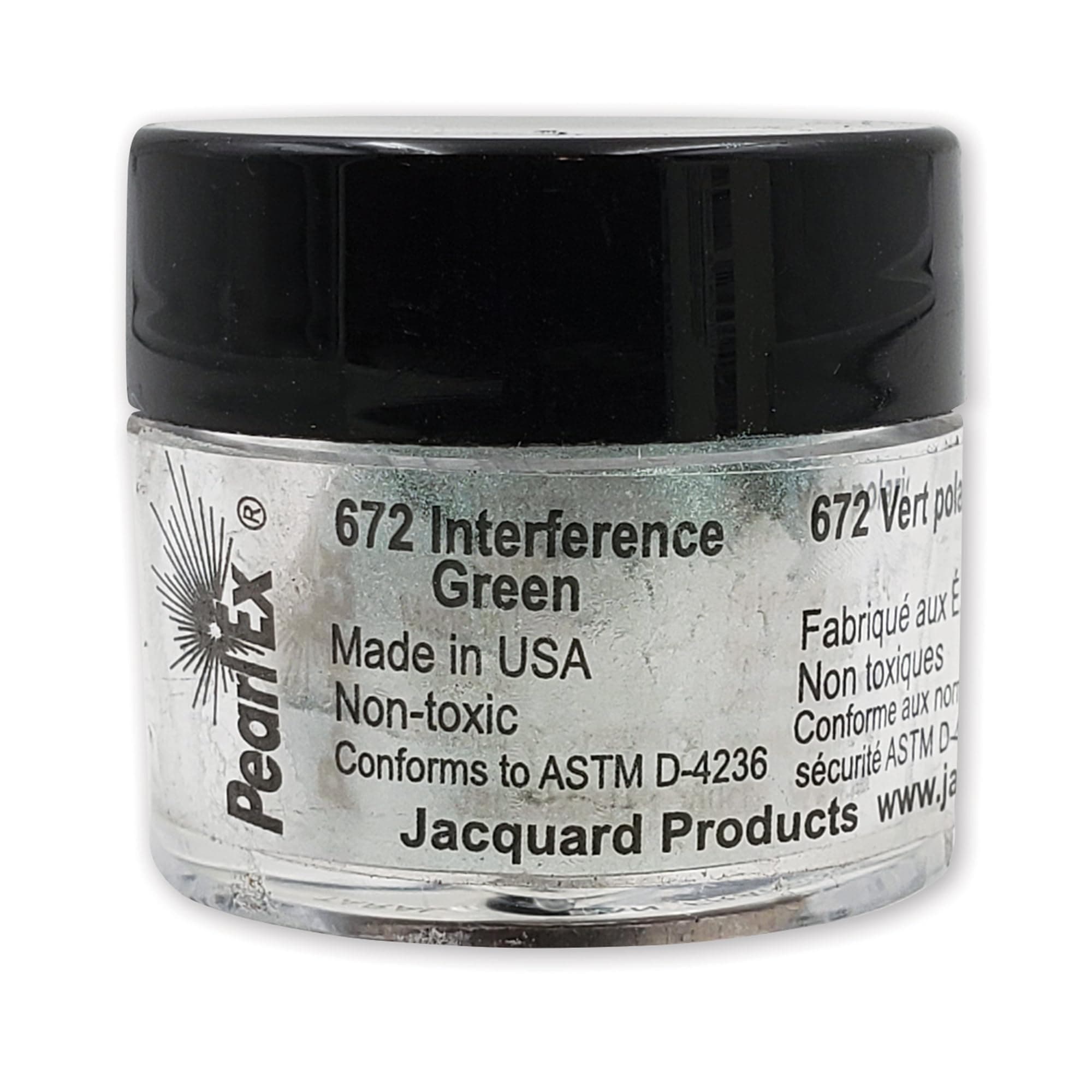 Jacquard Pearl Ex Powdered Pigments 3g-Interference Green