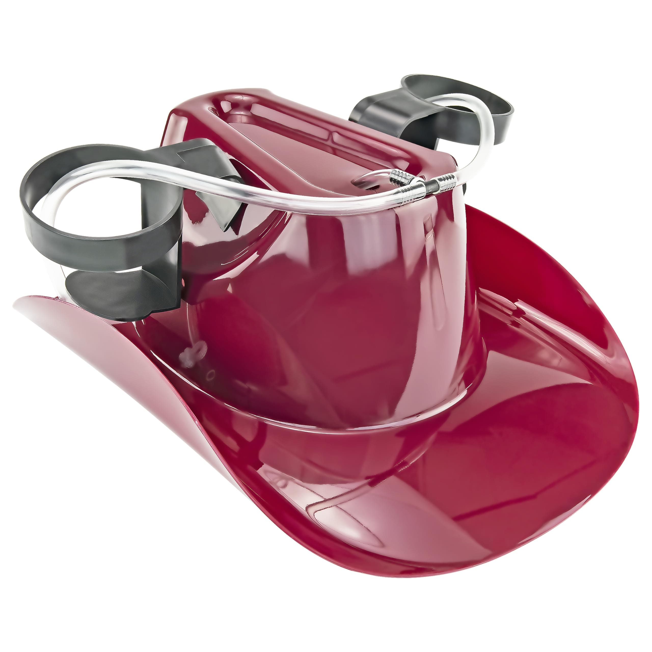 Fairly Odd Novelties Cowboy Drinking Hat, Red, Medium - Sip in Style at Parties, Rodeos & Tailgates - YEEHAW, Your Ultimate Party Companion!