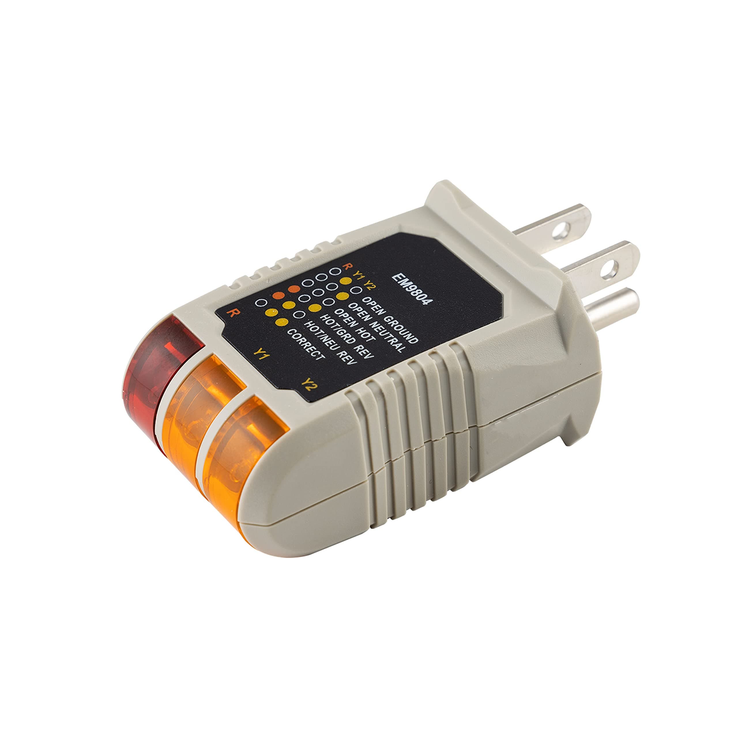 Power Gear 3-Wire Receptacle Tester, 50542