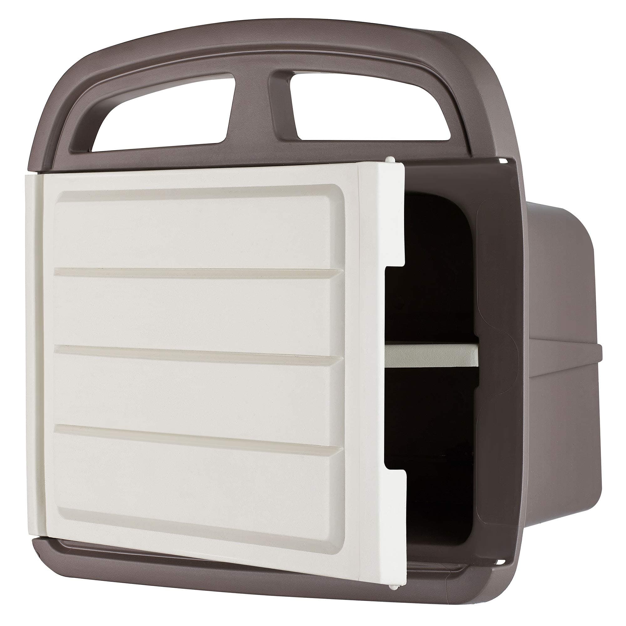 Hose Holder with Storage Compartment Fits 150 ft. Hose