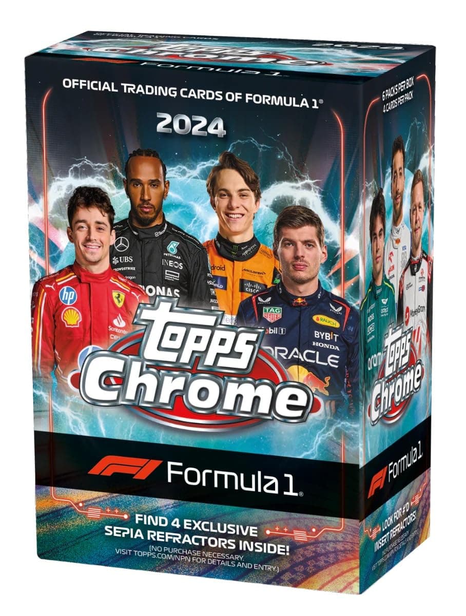 2024 Topps Chrome Formula 1 Value Formula 1 Chrome Value