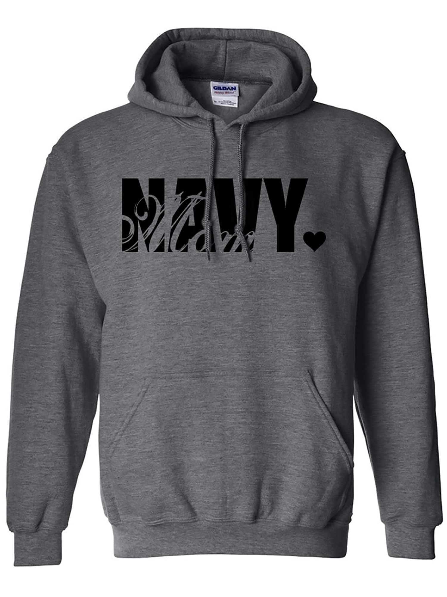 zerogravitee Navy Mom Hooded Sweatshirt